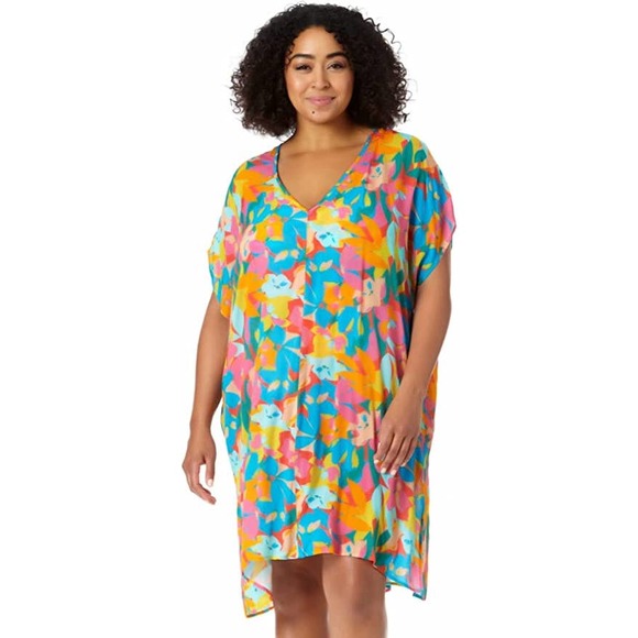Anne Cole Other - Anne Cole Plus Size Easy Tunic Floral NWT $88 18/20